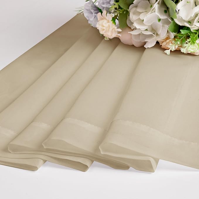 Taupe Sheer Curtains 84 inches Long - Image 7