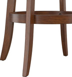 Hillsdale 29.5" Savana Wood Swival Bar Height Stool - Image 8