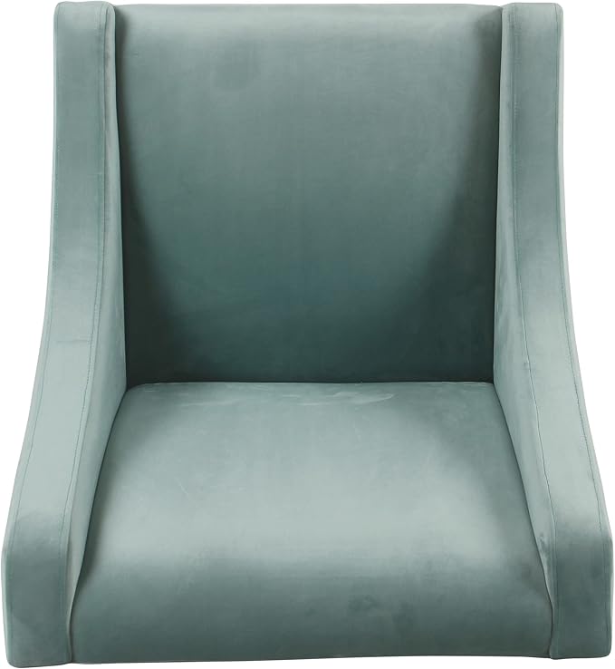 Homepop Home Decor | Upholstered Classic Swoop Arm Accent Chair | Accent Chairs - Image 5