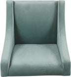 Homepop Home Decor | Upholstered Classic Swoop Arm Accent Chair | Accent Chairs - Image 5