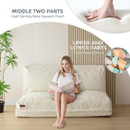 MAXYOYO Folding Sofa Bed, Floor Sofa Convertible Sleeper Chair - Image 4