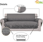 Easy-Going Reversible Couch Cover, Oversized Chair, Water Resistant Furniture - Image 3