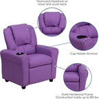 Flash Furniture Vana Vinyl Kids Recliner - Image 7