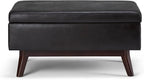 SIMPLIHOME Owen Coffee Table Storage Ottoman - Image 5