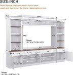 Merax Modern 4 Piece TV Stands - Image 2