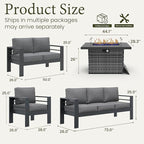 LayinSun Aluminum Furniture Set - Image 7