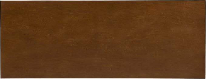 Linon Melissa Mid-Century Modern Walnut Console Table - Image 13