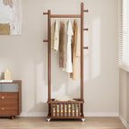 Taitiy Solid Wood Coat Rack Clothes Rack, Coat Rack Freestanding by Taitiy