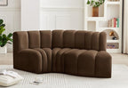 Meridian Furniture 103Brown-S3D Arc Collection Modern | Contemporary Modular - Image 2