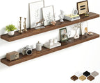 Fun Memories 72Inch Long Floating Shelves, 8 Inch Deep Shelves by FunMemories