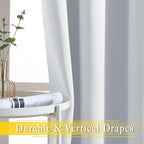 NICETOWN Patio Door Curtain Vertical Blinds - Image 6