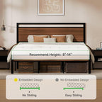 Z-hom King Metal Bed Frame - Image 4
