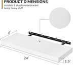 Fun Memories 24 Inch Floating Shelves - Image 3