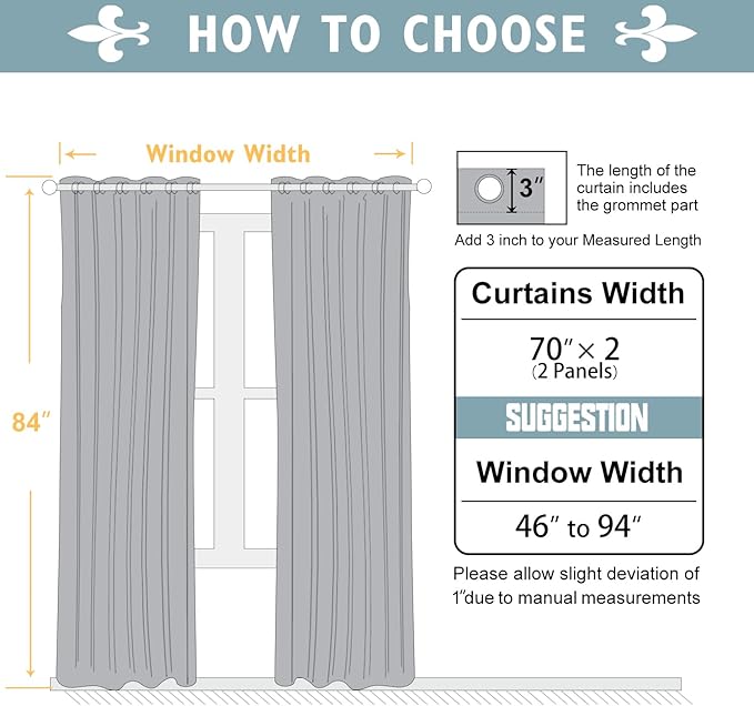 ChrisDowa Room Darkening Curtains - Image 5