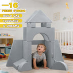 15pcs Unique Modular Kids Play Couch - Image 5