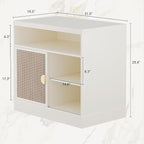 ModernMate Modern Wood Accent Cabinet - Image 2