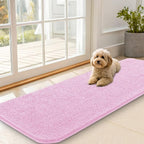 OLANLY Dog Door Mat for Muddy Paws 59x20, Super Absorbent Chenille Mud Mat | by OLANLY