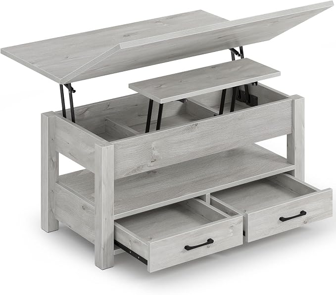 Rolanstar Coffee Table Lift Top, Converts to Dining Table by Rolanstar