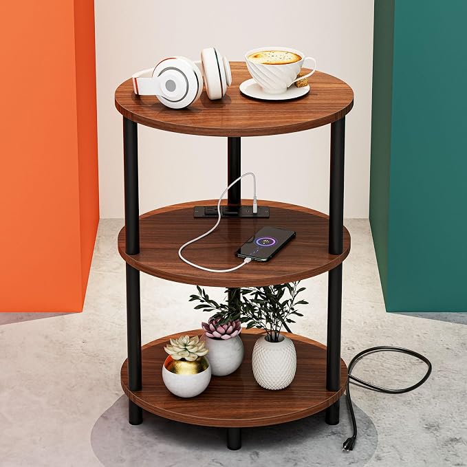 Small Round Side Table by RISWER