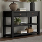Grain Wood Furniture Montauk Console Table, Solid Wood - Image 3