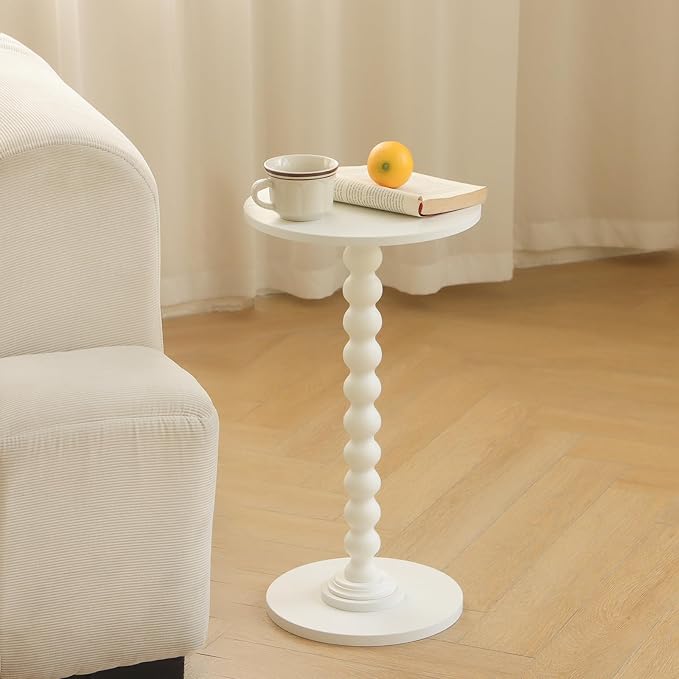 Fultyle Round Side Table, Small Drink Table - Image 2