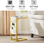 TUTOTAK C Shaped End Table - Image 6