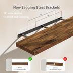 QEEIG Floating Shelves for Wall 35.4" Long - Image 4