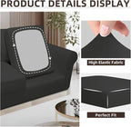 Easy-Going 7 Pieces Stretch Couch Cover Washable Sofa Cover Set - Image 6