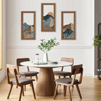 IARTTOP Abstract Mountain Wood Framed Wall Art 8x16 Inch Set of 3 Textured - Image 7