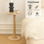 Fultyle Round Side Table, Small Drink Table - Image 4