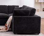 Oversized Modular Sectional Sofa Couch, Large 7 Seater Corner Sofa Modern U - Image 7