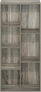 Furinno LUDER Book Shelf, 7-Cube Bookshelf, Bookcase - Image 7