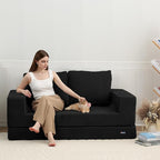 COMAX Convertible Sofa Bed Queen, Folding Fold Out Couch Bed, Floor Futon Couch - Image 2