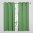 NICETOWN Froest Green Blackout Curtains 68 inches Length by NICETOWN
