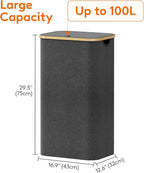 Lifewit 100L Laundry Basket - Image 4