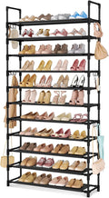 LANTEFUL 11 Tiers Tall Shoe Rack Holds 55 Pairs of Shoes by LANTEFULforTidyingHouse