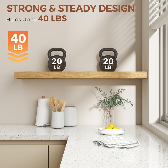 Dreamland 40 Inch Floating Shelves - Image 4