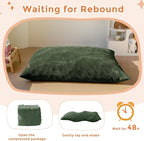 MAXYOYO 3 in 1 Kids Bean Bag Chair Couch, Convertible Chair Folds from Bean Bag - Image 8