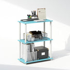 Furinno Turn-N-Tube Book Shelf, 3-Tier Bookshelf, Bookcase by Furinno-FitsYourSpaceFitsYourBudget