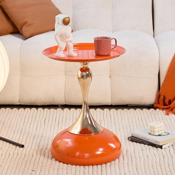 Sleek Hourglass Side Table - Image 3