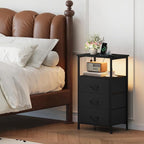 Somdot Nightstands Set of 2, Bedside Tables - Image 2