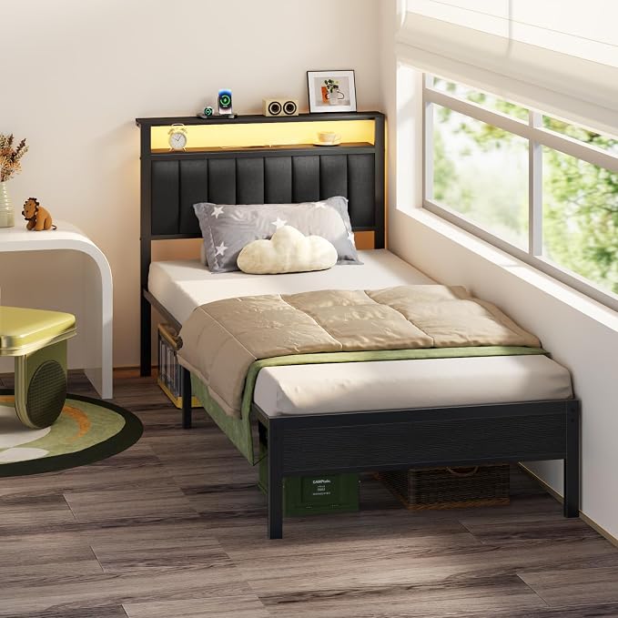 Furnulem Twin Size Bed Frame - Image 9