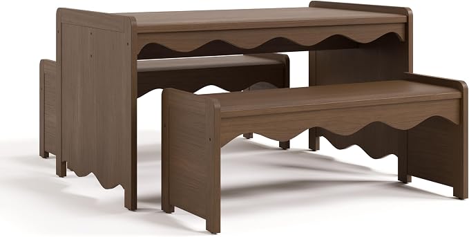 Storkcraft Casablanca Montessori Indoor Kids Table & Bench Set – Premium Kids by Storkcraft