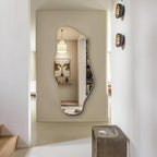 Large Irregular Mirror, Modern Organic Mirrors - Image 8