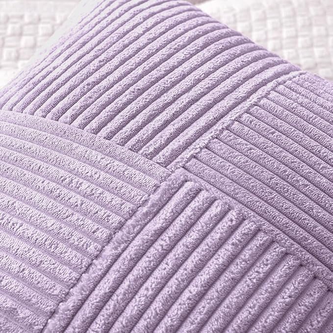 MIULEE Purple Decorative Throw Pillow Covers - Image 2
