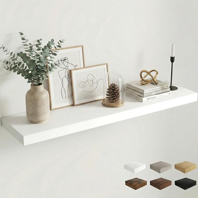 Dreamland White Floating Shelves by Dreamland