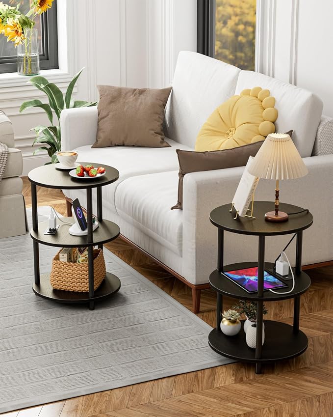 XBurmo Small Round End Table - Image 6