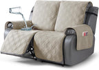 TAOCOCO 100% Waterproof Oversized Recliner Loveseat Cover, Non Slip Extra Wide by TAOCOCO