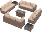 Aoxun 15 Piece Patio Furniture Set - Image 4