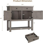 HOSTACK Farmhouse Console Table - Image 2